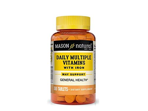 Mason Vitamins Mason Daily Multiple Vitamins With Iron Tablets