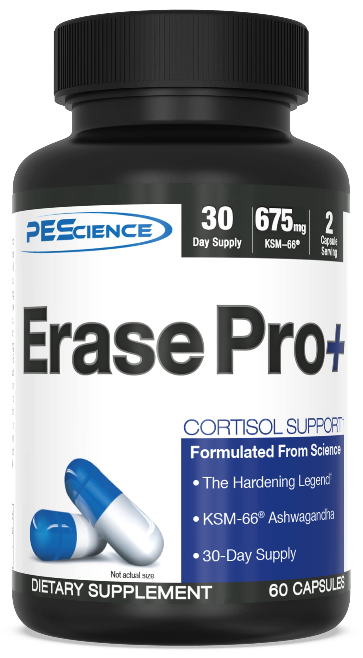 PEScience Erase Pro Natural Testosterone Booster Cortisol Blocker