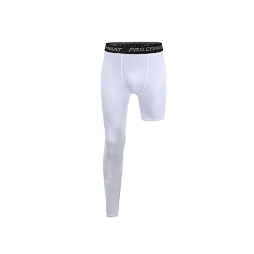 Jonscart One Leg Compression Tights Long Pants Basketball Sports Base Layer  Underwear Active Tight : : Clothing, Shoes & Accessories