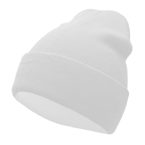 Unisex Knit Soft Warm Cuffed Beanie Hat Winter Camo Hats for Men