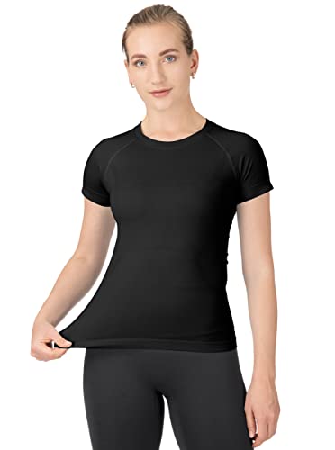 MathCat Seamless Workout Shirts for Women Yoga Tops Sports Running