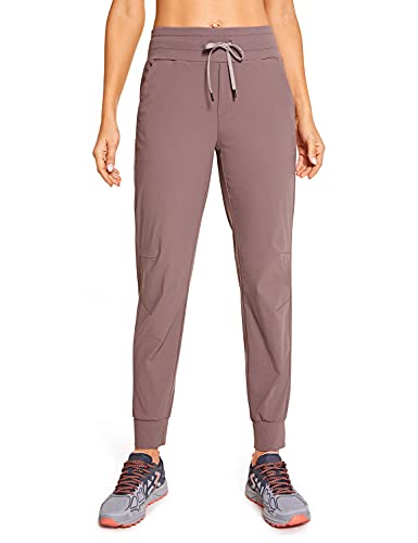  CRZ YOGA 4-Way Stretch Golf Joggers For Women, 27 Casual  Travel Workout Pants, Lounge Athletic Sweatpants