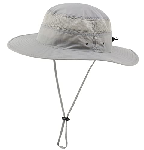 Connectyle Outdoor Mesh Sun Hat Wide Brim UV Sun Protection Hat Fishing  Hiking Hat