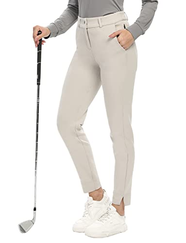  Hiverlay Womens pro Golf Pants Quick Dry Slim Lightweight Work  Pants with Straight Ankle Also for Hiking or Casual Ladies，Deepblue-xs :  Clothing, Shoes & Jewelry
