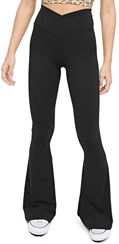  Women Buttery Soft Flare Leggings High Waist Tummy Control Wide  Leg Yoga Pants Pockets Butt Lift Workout Trousers Black S : Clothing, Shoes  & Jewelry