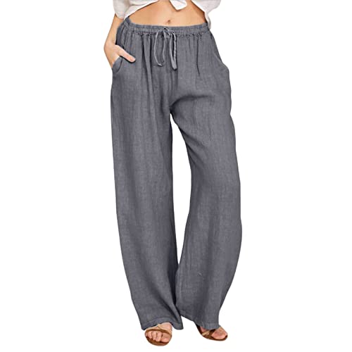 2023 Style High Waisted Plus Size Womens Loose Wide Trousers Women For  Casual Spring/Summer Wear From Qiuku, $28.38 | DHgate.Com