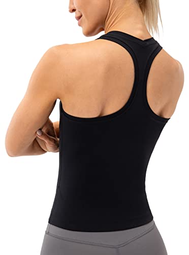 Women's Workout Tanks & Sleeveless T-Shirts in Black