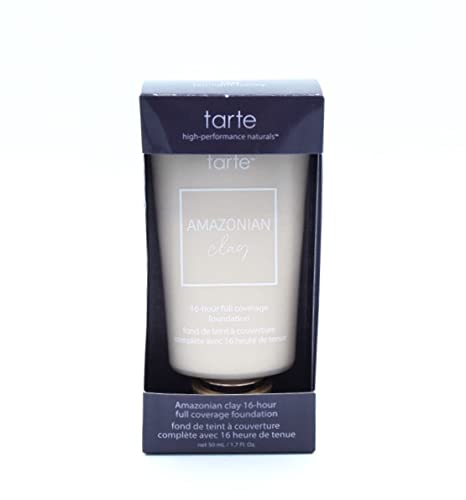 Tarte Cosmetics ian Clay 16-hour Full Coverage Foundation 19H Fair  Light Honey