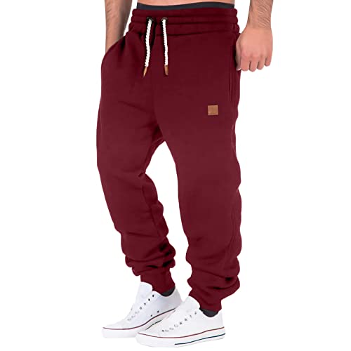 Mens Fleece Lined Pants with Zipper New Fashion Casual Men's Zip Closure  Panel Washed Stretch Casual Trousers Jeans Trousers Flannel Pants Straight  Yoga Pants - Walmart.com