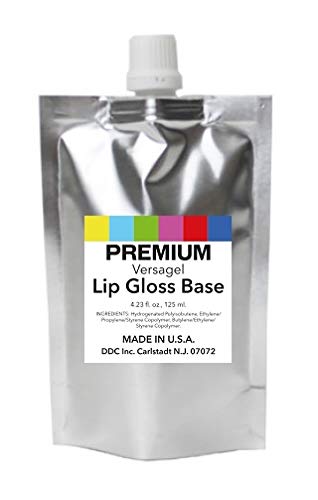 DDCI Versagel Lip Gloss Base Clear (4.23 Fl. oz 125 ml.) for DIY Beauty and  Cosmetics