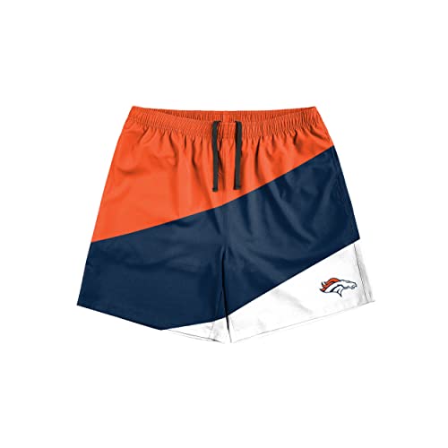 FOCO Men's NFL Team Logo Shorts Denver Broncos XX-Large Coloblock