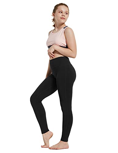 BALEAF Women's Full Length No Seam Leggings with Pockets, High Waisted Yoga  Compression Pants, Black, Medium : : Clothing, Shoes & Accessories