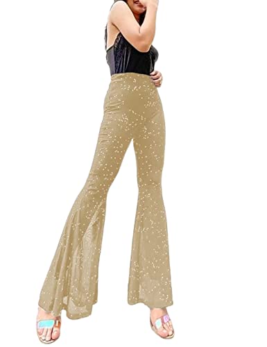 Palazzo Pants for Women Wide Leg High Waist Loose Fit Trousers