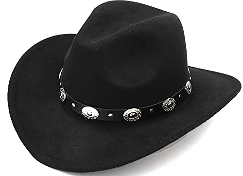 Custom Shapeable Cowboy Hat black version 3 Rock and Roll Heavy