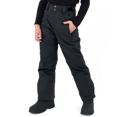  DRIFT Youth Ski Pants, Black (S): Clothing, Shoes & Jewelry
