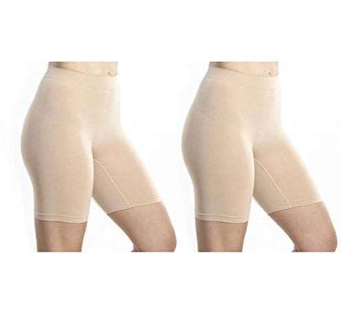 Nude Anti Chafing High Waisted Shorts