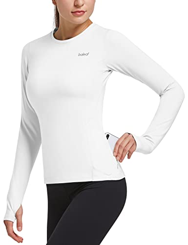  BALEAF Womens Thermal Long Sleeve Running Shirt