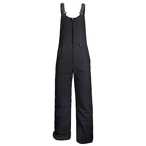 Tearom Women S Insulated Snow Bib Overalls Medium Soft Black   31qNYC5DEIL 