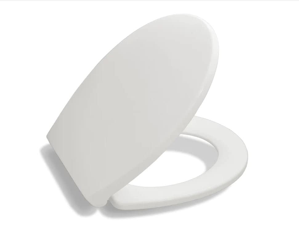 Adjustable Slow Close Elongated Toilet Seat with Cover - Gerber