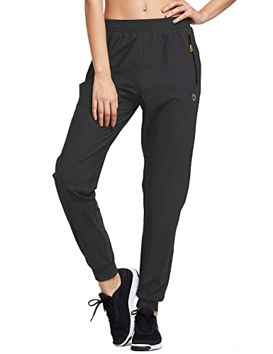  BALEAF Women's Fleece Lined Jogger Pants Hiking Water Resistant  Thermal High Waist Cargo Pockets Travel Winter Black XS : Clothing, Shoes &  Jewelry