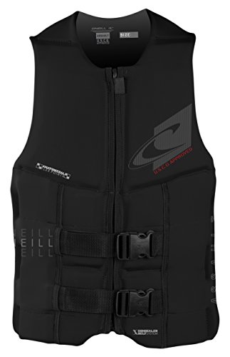 O'Neill Men's Assault USCG Life Vest X-Large Black/Black