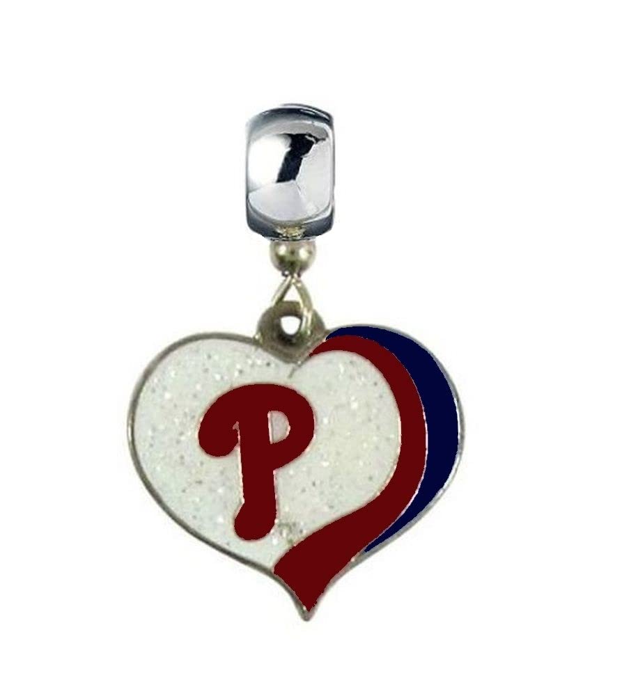 PHILADELPHIA PHILLIES BASEBALL CHARM 3/4