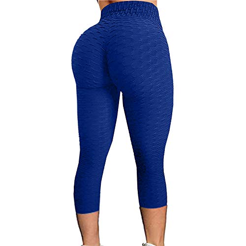 High Waist Yoga Pants Tummy Control Slimming Booty Leggings Workout Running  Butt Lift Tights for girls 