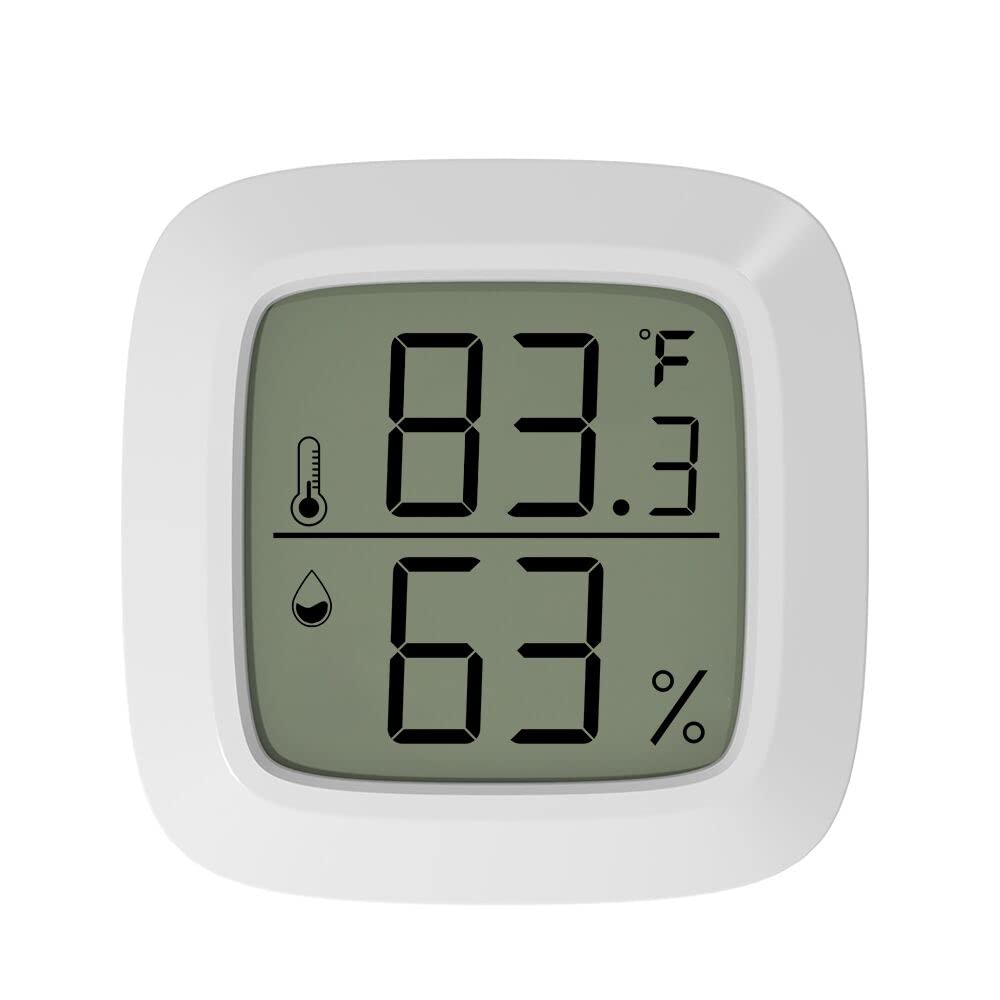 Reptile Thermometer Hygrometer LCD Digital Humidity Gauge Digital  Thermometer Hygrometer for Reptile Terrarium Digital Reptile Tank  Thermometer