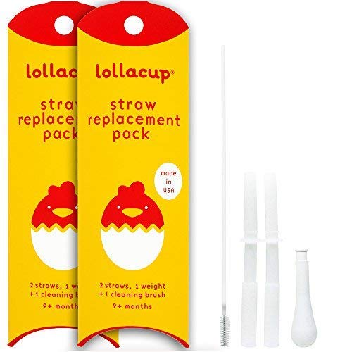 Straw Replacement Pack for Lollacup