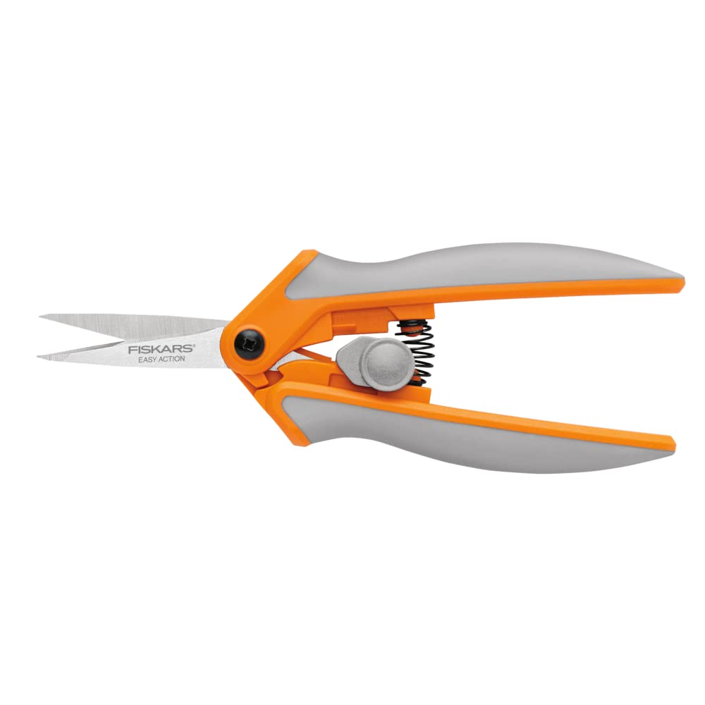 Fiskars RazorEdge Softgrip Fabric Shears - Orange - 8 in