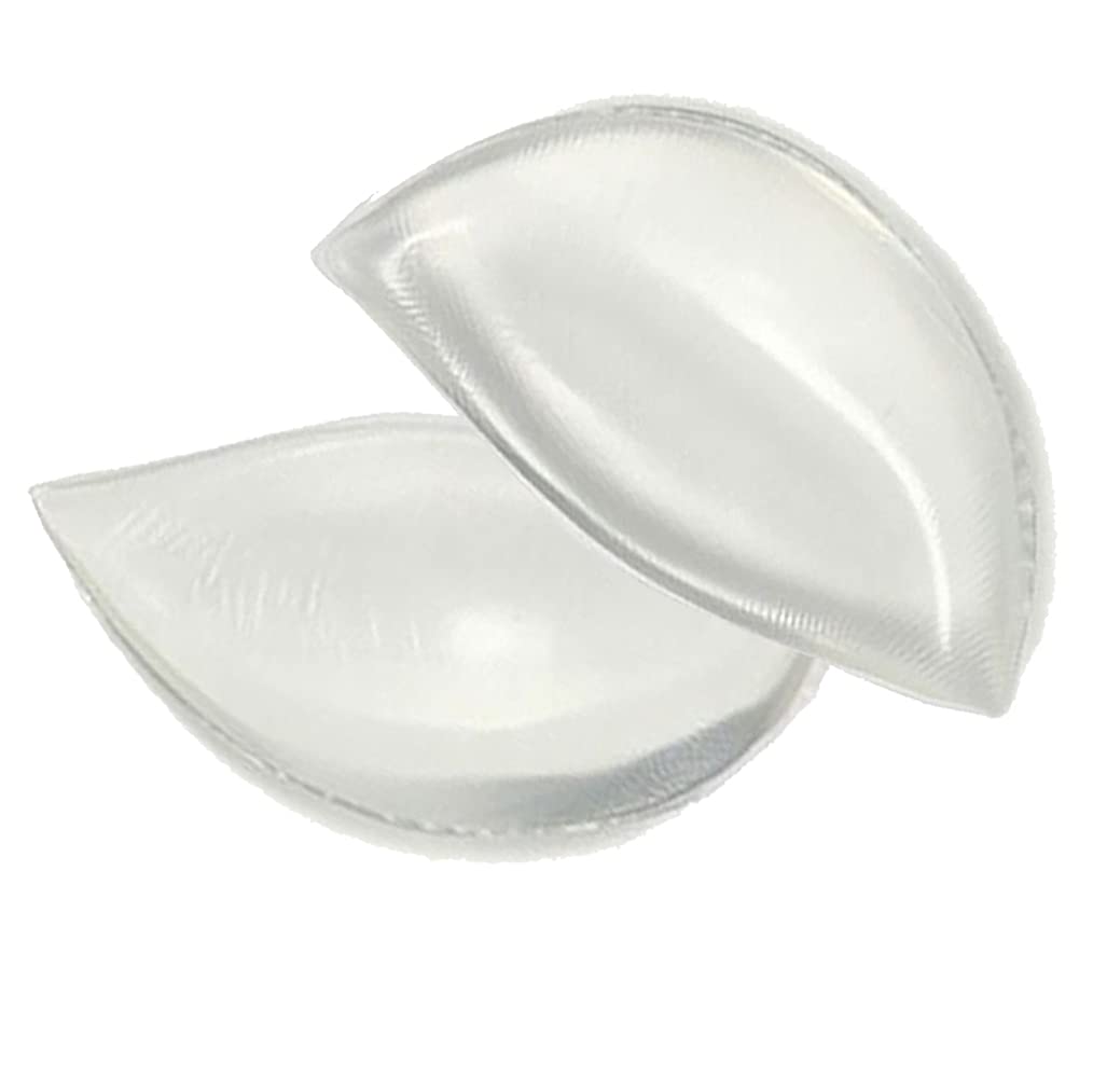  Silicone Bra Inserts, Clear Gel Push Up Breast Pads