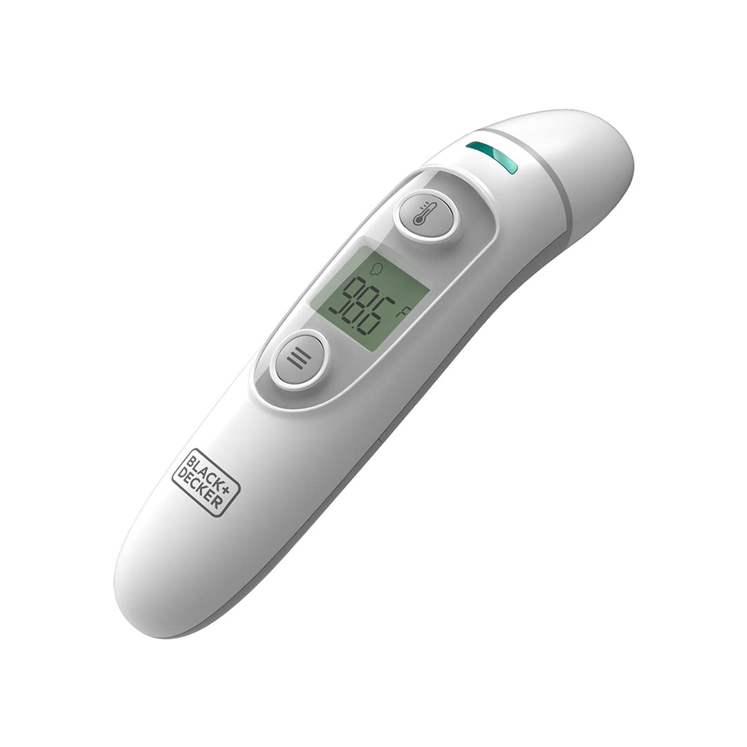 BLACK DECKER 3 in 1 Infrared Thermometer for Kids and Adults with