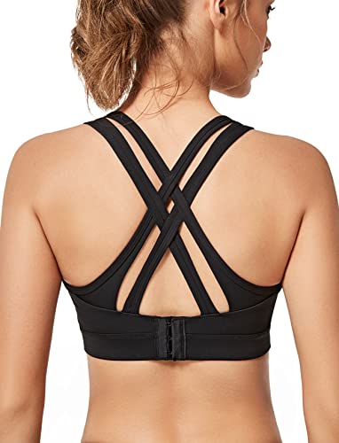 Cross Straps Back Sports Workout Gym Sports Bra for Active Ladies | WOMEN  DATA