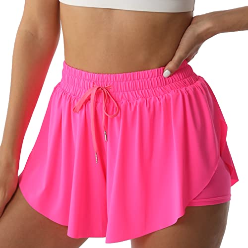 Flowy Shorts Girls Butterfly Shorts Girls Preppy Clothes Athletic