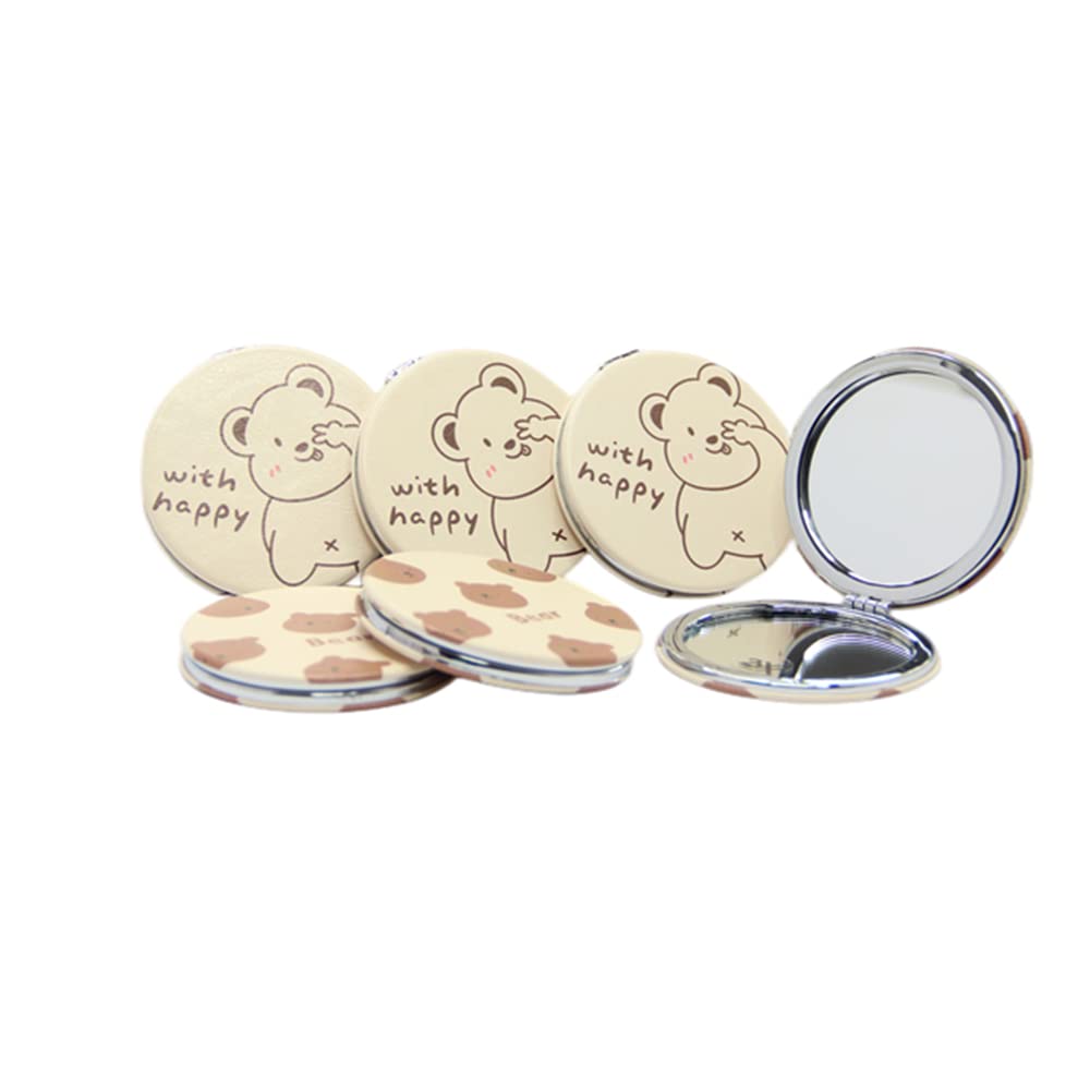 Beauty Mirror Folding Tiny Mirror Compact Mirror Pocket Makeup Mirror  Folding