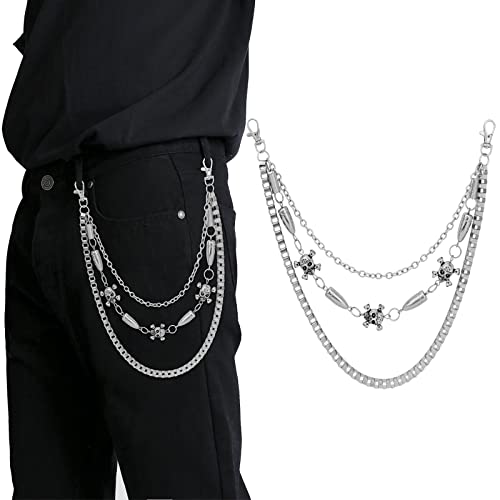 Amazon.com: Moon Pendants Trousers Chain, Pants Chain Belt Chain Pocket  Chain Hip Hop Punk Jeans Chain Goth Accessories : Clothing, Shoes & Jewelry