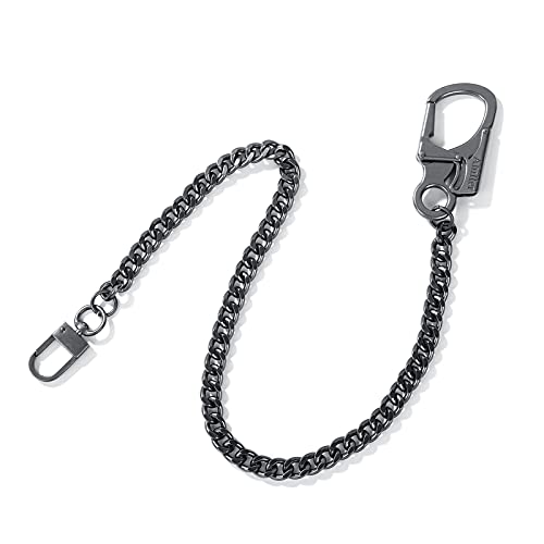 Men Brass Keychain Handmade Wallet Chain Pants Chain Men Gift Idea for Him  or Her 