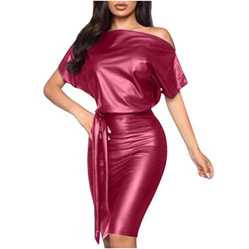 Leather Cocktail Dresses