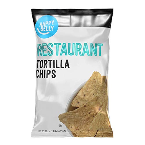 Brand - Happy Belly Restaurant Tortilla Chips, 20 Ounce 20 Ounce  (Pack of 1)