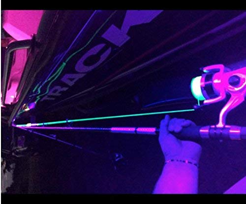6 FT LED Black Light Night Fishing LED Strip UV Ultraviolet Boat bass  Fishing 12v dc