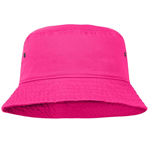 Bucket Hat for Men Women Unisex Cotton Packable Foldable Travel