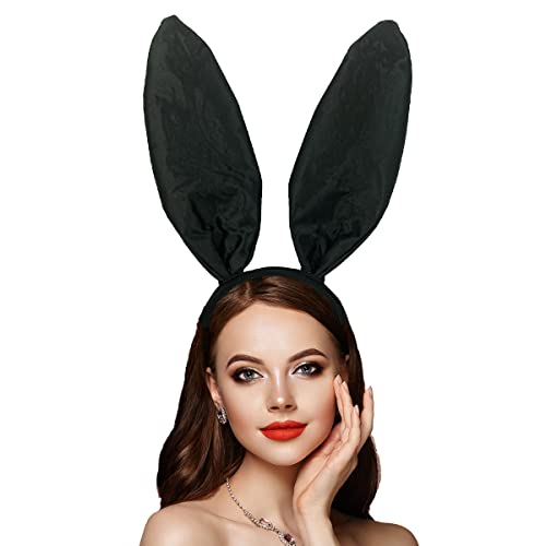 Black Bunny Ears Headband