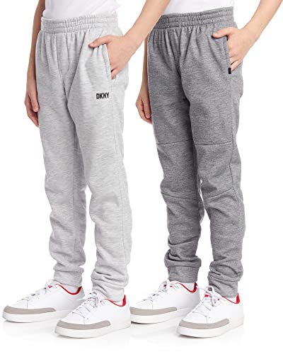 DKNY Slim Fit Grey Performance Pants