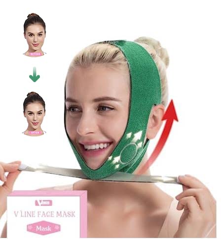 V Line Face Slimming Double Chin Reducer Mask Lifting Belt Anti