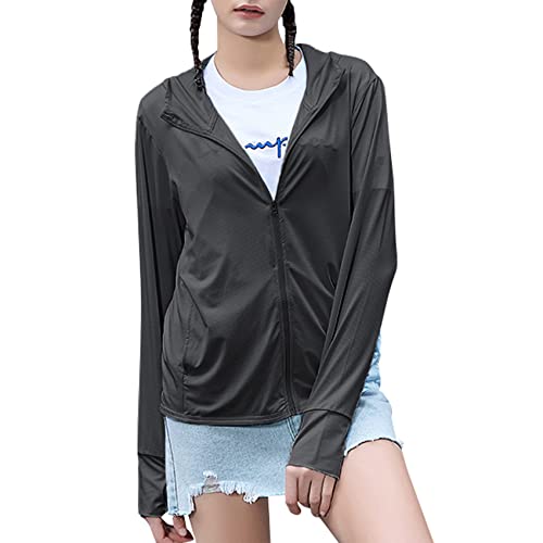 Century Star Women UPF 50+ Long Sleeve UV Sun Protection Clothing Jacket  Hiking Sun Shirt