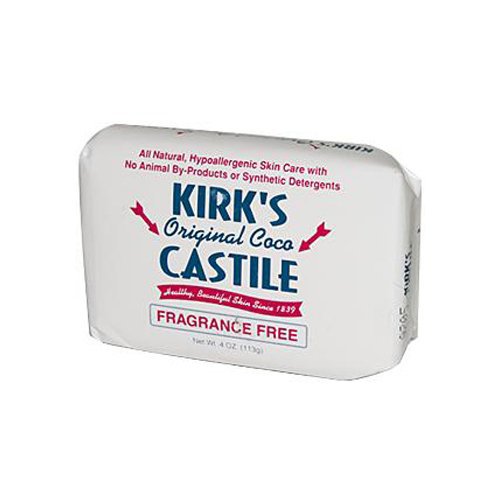 Kirk's Castile Soap, Gentle, Fragrance Free - 4.0 oz