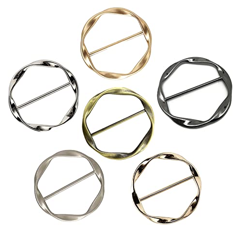 Shirt Clip 4pcs T-Shirt Buckle Scarf Clips For Women Metal Round Circle  Clip Buckle Clothes Corner Knotted Button Fashion Alloy - AliExpress