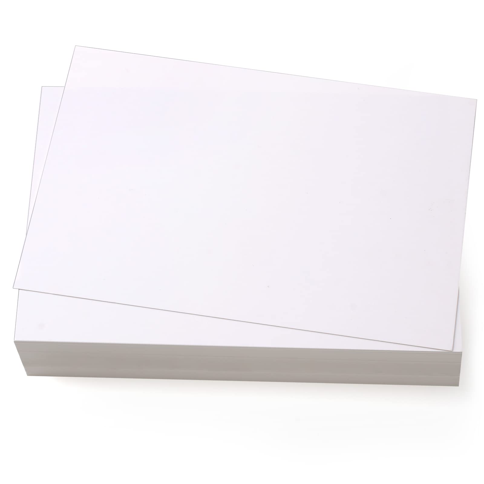 60 Pack 5x7 Cardstock Paper White Blank Cardstock 250GSM Thick Paper Blank  Heavy Weight 90 lb