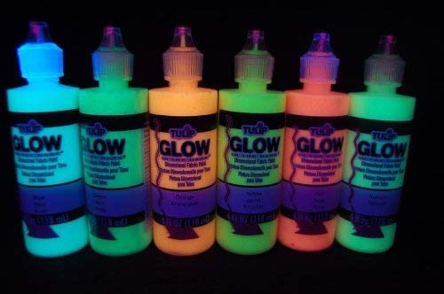 Tulip Luminous Dimensional Glow in the Dark Fabric Paint – DirectGlow LLC