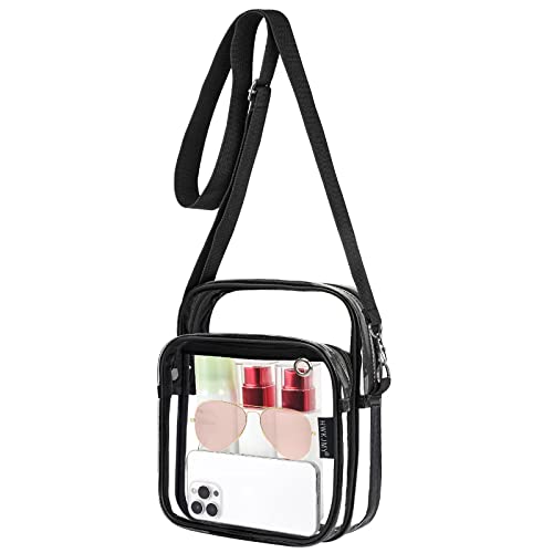 Clear Purse Stadium Approved Clear Bag Clear Crossbody Shoulder Bag for  Concert